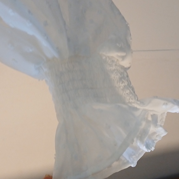 Sheer Swiss dot fabric blouse - Picture 2 of 7